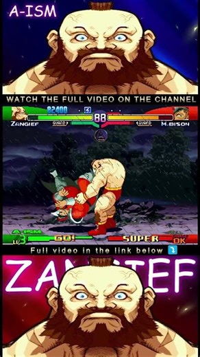Zangief SMASHES the FINAL BOSS in Street Fighter Alpha 3💥