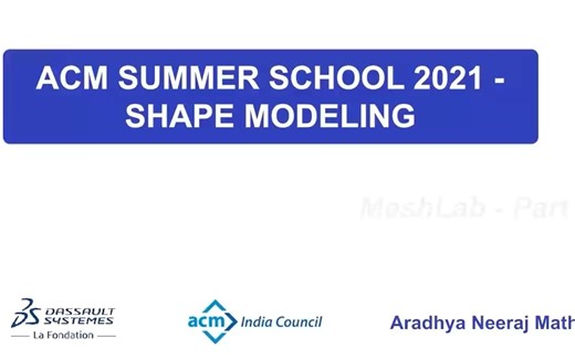 MeshLab - Part 2 英文字幕