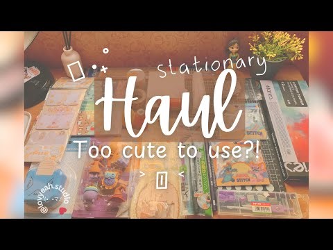 Monthly Stationery Haul ₍ᐢ. .ᐢ₎ ₊˚⊹♡ Too Cute To Use?! (San-X, Miffy & More!) | Nov 2025 Haul