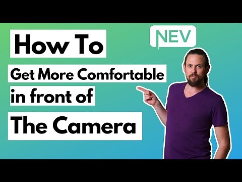 How to Get More Comfortable in Front of the Camera - 5 Must-know Tips and Tricks