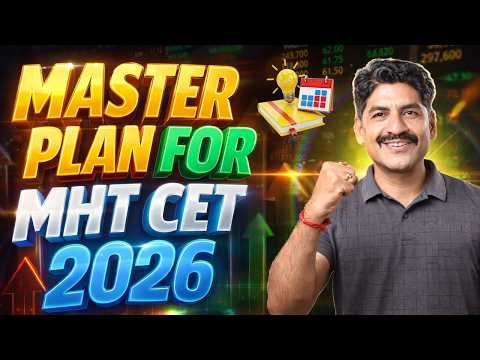 Master Plan For MHT CET 2026 | Last 30 Days Schedule For MHT CET | Sahyadri Tutorials | Mahesh Sir
