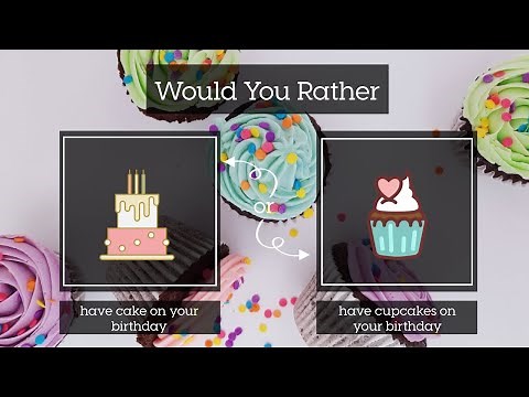 Would You Rather? Happy Birthday! - Brain Break - PE Warmup - Home Workout - Instant Activity