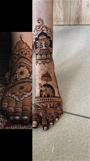 new Eid Special Leg Mehndi design ❤️❤️ #mehndi #eidspecial #legmehndi #henna #mehndidesign #shorts