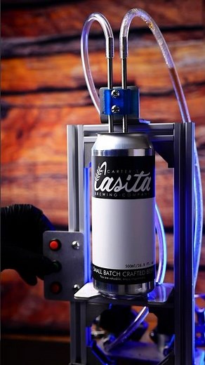 Canning homemade beer