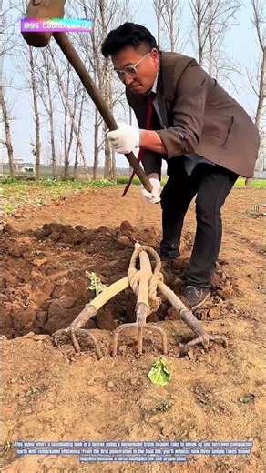 Triple Tine Power: How a Homemade Rake Transforms Stubborn Soil