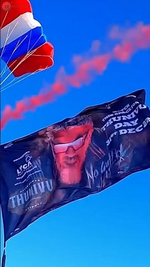 #ChillaChilla #Thunivu #AjithKumar #Thunivu soaring high in the sky. Dubai skydiving #Shorts