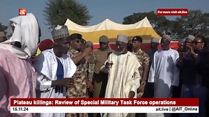 1.1K views · 38 reactions | Plateau killings: Review of Special Military Task Force operations | AIT Online | Facebook