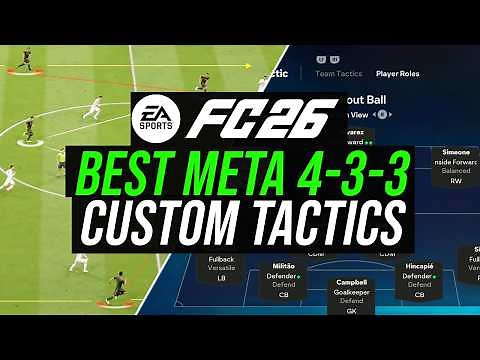 *Post Patch* Best META 4-3-3 Custom Tactics & Formation Guide - FC 26