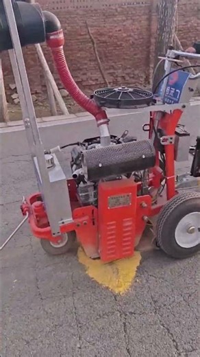 road hot melt marking 🛣️ | precision line painting process