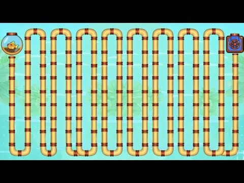 Save the fish pull the pin game play #savethefish #pullthepin #puzzlegame #walkthrough #games #short
