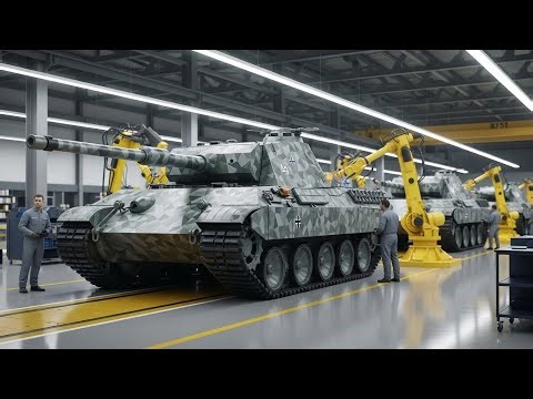 Inside the KF51 Panther Factory: How Germany's New Super-Tank Is Made