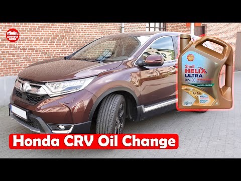 How to Do an Oil Change on a 2019 Honda CRV DIY Step by Step Tutorial