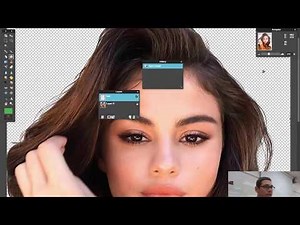 Cutting Out Hair in Pixlr