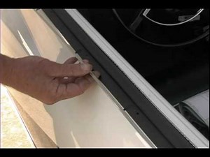 Karmann Ghia Window Scraper Install 2009