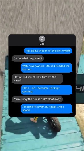 Epic Sink Fail: Kitchen Flooded with Duct Tape & Spoon