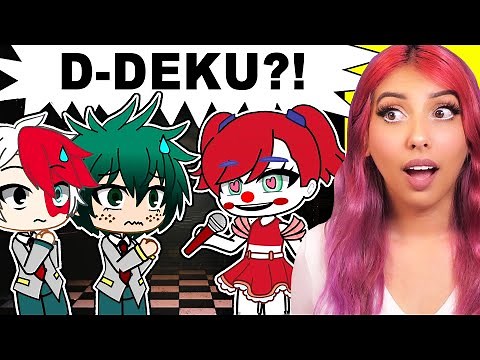 The Afton Family Meets MHA 💚 My Hero Academia 💚 (Gacha Life Mini Movie)