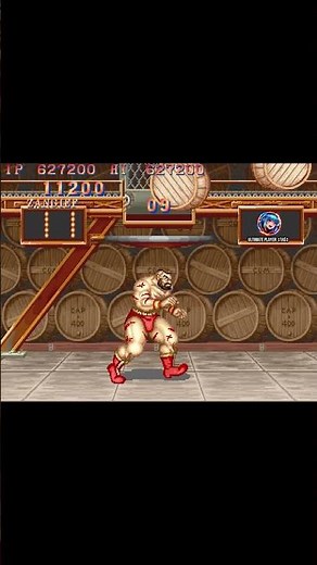 ZANGIEF DESTROY ALL BARRELS IN SF II CE #StreetFighterII #ザンギエフ #FGC #ChampionEdition #BonusStage