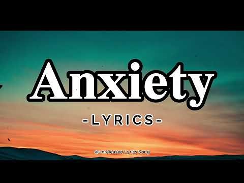 Anxiety – Sad Breakdown Song About Mental Health | Emotional Lyrics for When You're Struggling