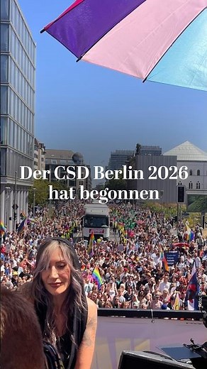 Hunderttausende Menschen erwartet: Cristopher Street Day in Berlin