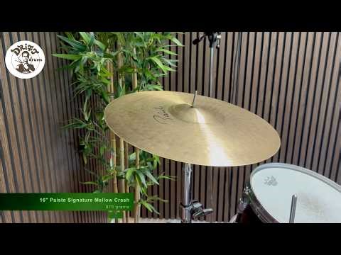DRIFT DRUMS - 16" Paiste Signature Mellow Crash 875gr