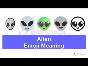 Alien Emoji 👽 Meaning | Learning Emojis