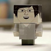 Create Your Own Paper Craft Characters With Foldable.Me (video)