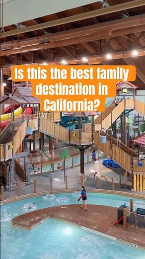 Kids Go CRAZY at This 95,000 Sq Ft Water Park Resort in Manteca! #Shorts
