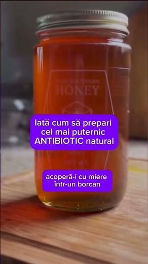 Here's how to make an antibiotic at home without chemicals, without side effects: