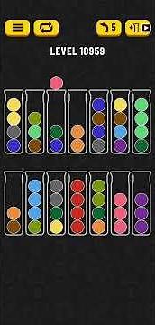 Ball Sort Puzzle Level 10959 /Ball Sort Color Water Puzzle Level 10959 Water Sort Puzzle Level 10959