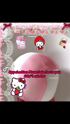 Exploring the Appalachian Mountains with Hello Kitty Yogurt
