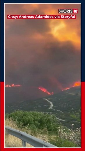 Uncontrollable Wildfires Burn Cyprus Causing A Devastating Situation In The Country | N18S