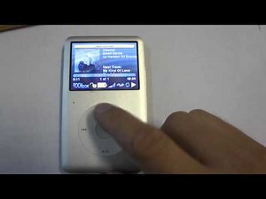 My Ipod classic 6G 80GB thin, RockBox installed, part 1