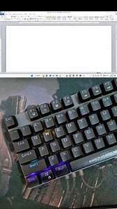 MS Word Open Shortcut Tricks And Tips #computer #pc #laptop #keyboard #msword #viral | Haidar Ali