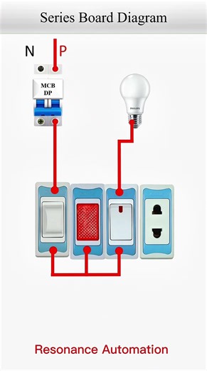 Basic Home Wiring Connection for Beginners | Electrical Tutorial #electrical
