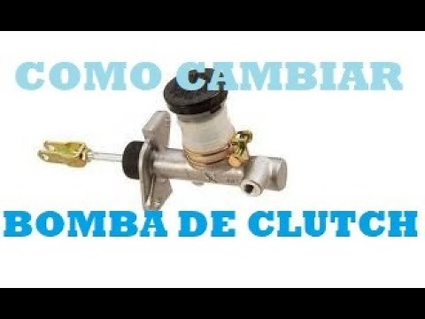 HOW TO CHANGE THE CLUTCH PUMP - CLUTCH CYLINDER