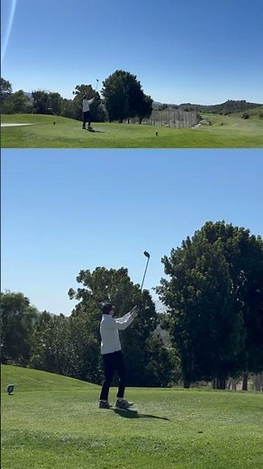 First on course swing with my Callaway Paradym AI Smoke Max driver