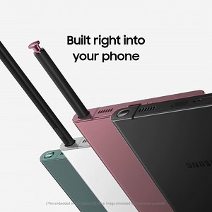 Here’s another epic stroke of genius. Enter the Note-worthy new Galaxy S22 Ultra – the first Galaxy S with built-in S Pen. Learn more: smsng.us/GalaxyS22Ultra | Samsung
