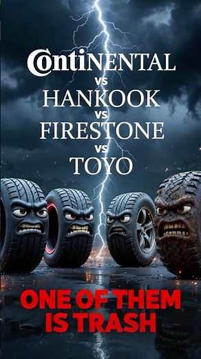 Continental vs Hankook vs Firestone vs Toyo: NO MERCY ARGUMENT