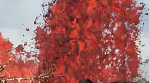 19K views · 845 reactions | A massive fissure raining down rocks as it cools from the incredible difference in temperature between the lava and the air #epic #lava #bigisland #hawaii #kilauea #volcano #flashback #epiclava | EpicLava | Facebook