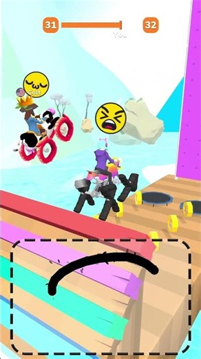 Scribble Rider ✏️ gameplay #26 #shorts