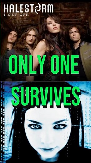 Halestorm vs Evanescence - Only ONE Survives! #shorts #rockmusic
