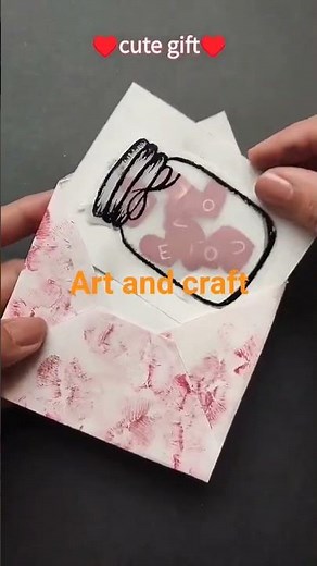 How to Make a Stunning Handmade Gift Card | Easy DIY Tutorial for Beginners! 🎨#diy #craftideas