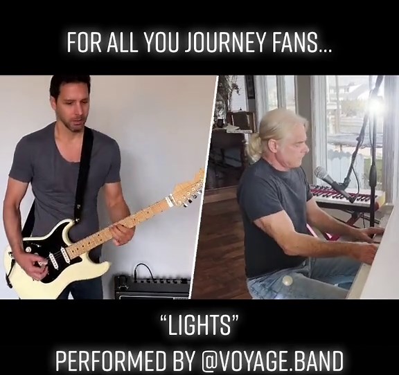 Tribute Band Voyage Performs Live Concert