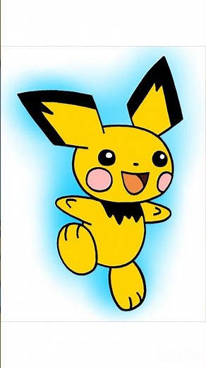 #Shorts How To Draw Pichu Very Easy