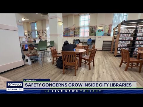 Safety concerns grow inside Los Angeles public libraries