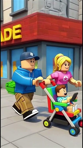Roblox Family Goes to the Park… But The Kid Won’t Stop Playing 😳🎮