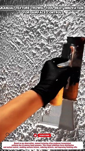 Manual Texture Trowel Tool Best Innovation for Surface Control