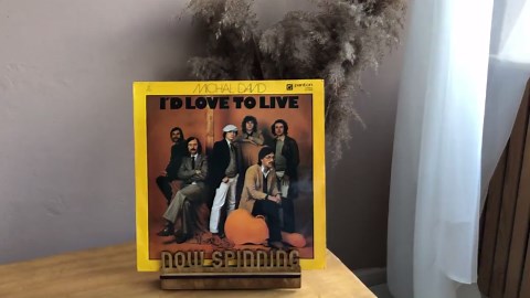 Now Spinning skivställ, ställ för vinylskivhållare, vinylskivställ i trä, vinylskivdisplay, förvaring av vinylskivställ i trä, skivställ - Etsy Sverige