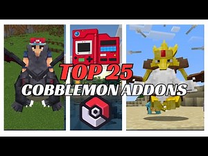 Top 25 BEST Cobblemon Addons and Side Mods!