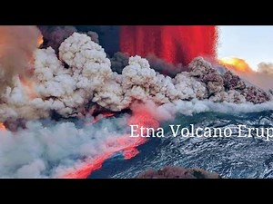 Inside Mount Etna Eruption! 🔥 Lava Crater Footage from June 19, 2025